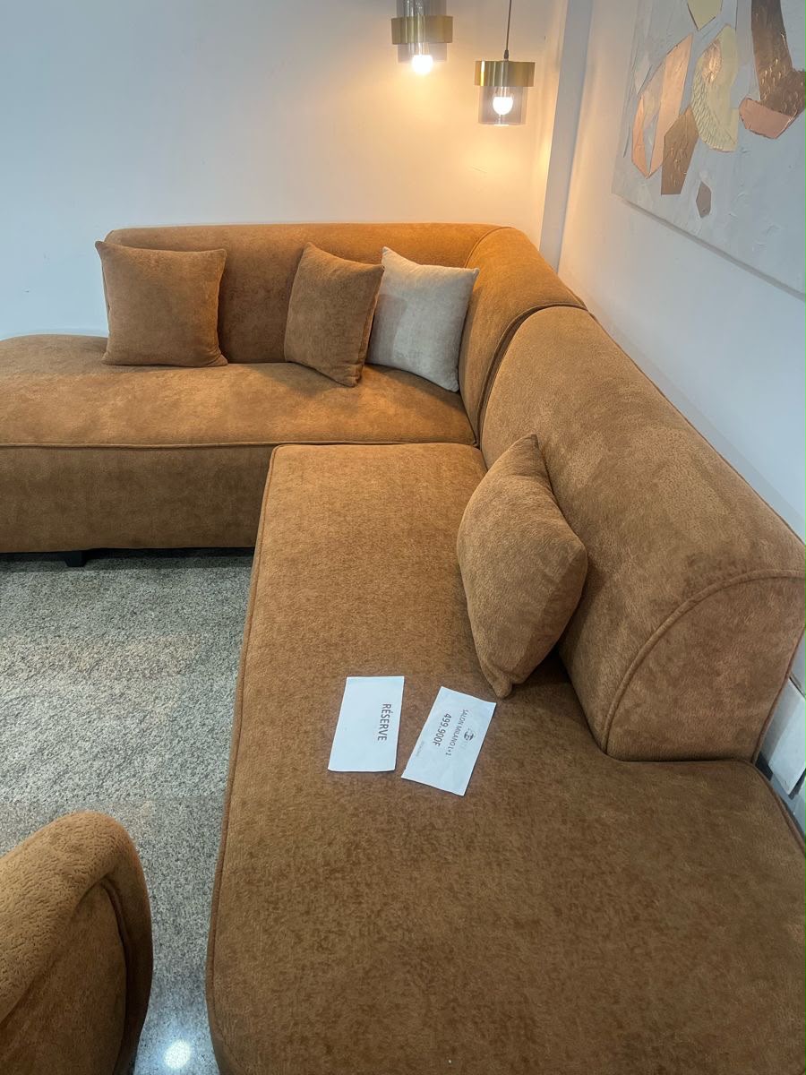 Round Back Sofa #3 - HK Furniture Living Room Collection, Kampala Uganda